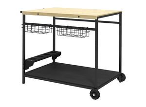 Outsunny Gartenrollwagen mit 2 Ebenen