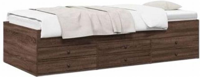 vidaXL Tagesbett mit Schubladen ohne Matratze 100 x 200 cm (3280873)