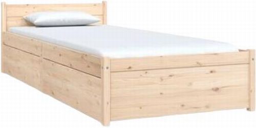 vidaXL Bett mit Schubladen 75 x 190 cm (3103473) vidaXL Bett mit Schubladen 75 x 190 cm (3103473)