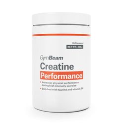GymBeam Creatine Performance ohne Geschmack 400 g