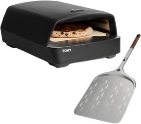 Burnhard Tony Gas-Pizzaofen mit Pizzaschieber Set 2-tlg.