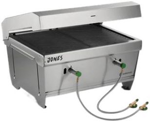 Burnhard Jones Klappgrill 2-Brenner