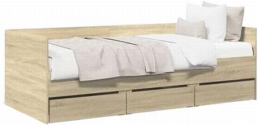 vidaXL Tagesbett mit Schubladen 100 x 200 cm (3280813) vidaXL Tagesbett mit Schubladen 100 x 200 cm (3280813)