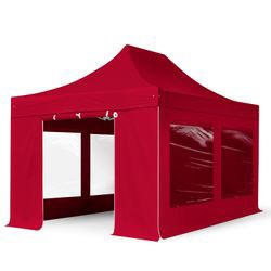 Toolport Premium Stahl Faltpavillon 3 x 4,5 m (600055)