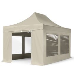 Toolport Professional Aluminium Faltpavillon 3 x 4,5 m