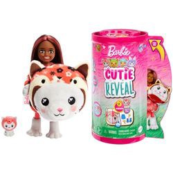 Mattel Barbie Cutie Reveal Chelsea - Kitty Red Panda (HRK28)