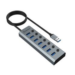 Akasa Connect 7 IPS USB Hub (AK-HB-21BKCM)
