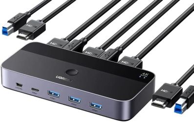 UGREEN HDMI 2.0 KVM Switch 4K@60Hz (15707) UGREEN HDMI 2.0 KVM Switch 4K@60Hz (15707)