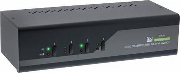 Inline 4-Port DisplayPort KVM-Switch (63654I) Inline 4-Port DisplayPort KVM-Switch (63654I)