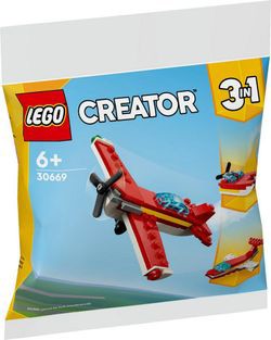 LEGO Creator-3in-1 Legendärer roter Flieger & Polizei-Geländebuggy (30669)