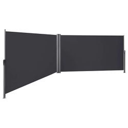Songmics Doppelseitenmarkise ausziehbar 180 x 600 cm Songmics Doppelseitenmarkise ausziehbar 180 x 600 cm