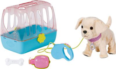 Zapf Creation Baby born Mein Hund Lucky mit Box (835869)