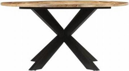 vidaXL Esstisch Ø150 x 76 cm Mangoholz (351710) vidaXL Esstisch Ø150 x 76 cm Mangoholz (351710)