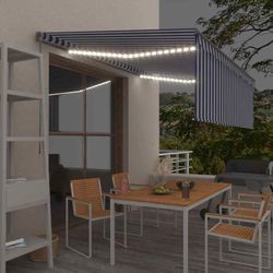 vidaXL Gelenkarmmarkise Einziehbar mit LED 4x3 m (306942) vidaXL Gelenkarmmarkise Einziehbar mit LED 4x3 m (306942)