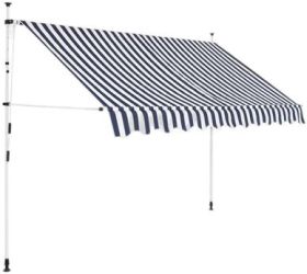 vidaXL Einziehbare Markise Handbetrieben 300 cm (43222)