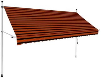 vidaXL Einziehbare Markise Handbetrieben 300 cm (145838)