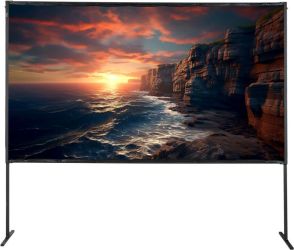 celexon basic line Faltrahmenleinwand 221 x 124 cm