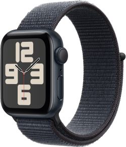 Apple Watch SE (2024) GPS 40 mm Aluminium mit Sport Loop (MXEA3QF/A)