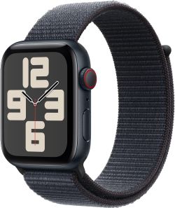 Apple Watch SE (2024) GPS + Cellular 44 mm Aluminium mit Sport Loop (MXGN3QF/A) Apple Watch SE (2024) GPS + Cellular 44 mm Aluminium mit Sport Loop (MXGN3QF/A)