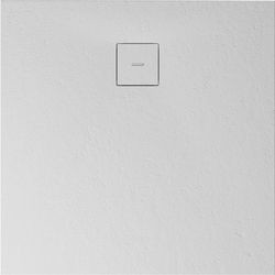 Breuer Modern Line Steinoptik Quadratduschwanne inkl. Siphon 100 x 100 cm