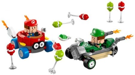 LEGO Super Mario Kart - Baby Mario vs. Baby Luigi (72034)