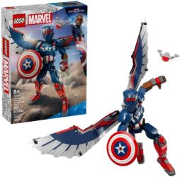LEGO Marvel New Captain America Baufigur (76296)