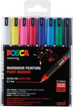 uni-ball Posca PC-1MR sortiert 16er Set (181708)