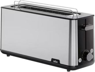 Braun PurShine Langschlitz-Toaster HT 1610 BK Braun PurShine Langschlitz-Toaster HT 1610 BK