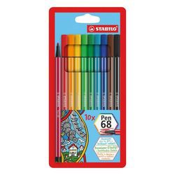 Stabilo Pen 68 sortiert 10er Etui (6810/PL)