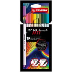 Stabilo Pen 68 brush Arty sortiert 10er Etui (568/10-21-20)