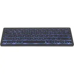 Gembird Kabellose Slimline RGB Tastatur (KB-BTRGB-01-DE)