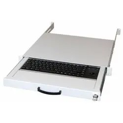 Aixcase Tastatur rack-montierbar (AIX-19K1UKDETB-W)