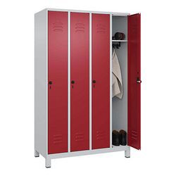 C+P Möbelsysteme Spind Classic Plus 4 Schließfächer 120,0 x 50,0 x 195,0 cm