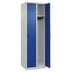C+P Möbelsysteme Spind Classic Plus 2 Schließfächer 60,0 x 50,0 x 185,0 cm