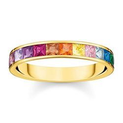 Thomas Sabo Ring bunte Steine gold (TR2403-996-7) Thomas Sabo Ring bunte Steine gold (TR2403-996-7)