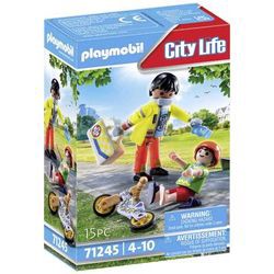 Playmobil My Life - Sanitäter mit Patient (71245)