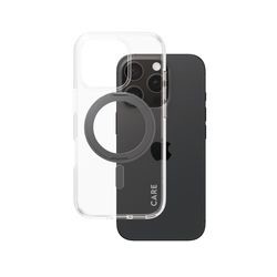 CARE by PanzerGlass Feature Case Transparent Kickstand & MagSafe iPhone 16 Pro