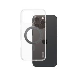 CARE by PanzerGlass Feature Case Transparent Kickstand & MagSafe iPhone 16 Pro Max