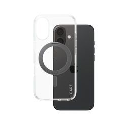 CARE by PanzerGlass Feature Case Transparent Kickstand & MagSafe iPhone 16
