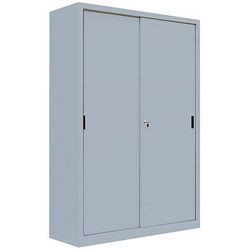 Lüllmann Schiebetürenschrank 4 Fachböden 120 x 45 x 195 cm