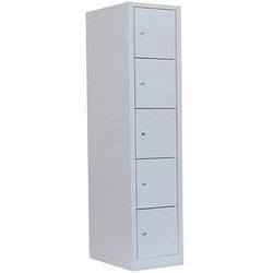 Lüllmann Schließfachschrank 5 Schließfächer 41,5 x 50 x 180 cm