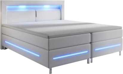 Juskys Norfolk Boxspringbett 140 x 200 cm