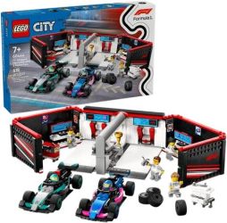 LEGO City F1 Garage mit Mercedes-AMG & Alpine Rennautos (60444)