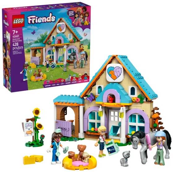 LEGO Friends Tierarztpraxis für Pferde und Haustiere (42651)