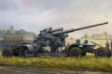 HobbyBoss German 12.8cm FLAK 40 (84545)