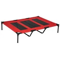 PawHut Hundebett Outdoor 122 x 92 x 23 cm