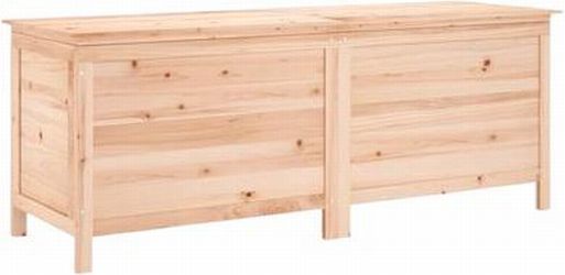 vidaXL Gartentruhe Massivholz Tanne 150 x 50 x 56,5 cm (364756)