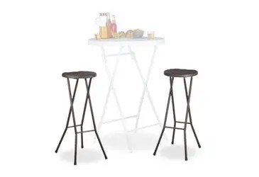 Relaxdays Barhocker Bastian 2er Set (10020763)