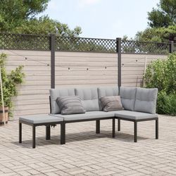 vidaXL Gartenbank-Set 3-tlg. (3283654)
