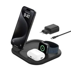 Belkin BoostCharge 3-in-1 Kabelloses Ladegerät Qi2